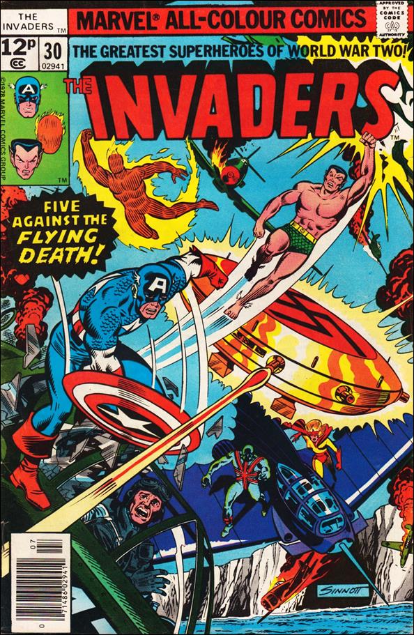Invaders (1975) issue 30-B UK Price Cover