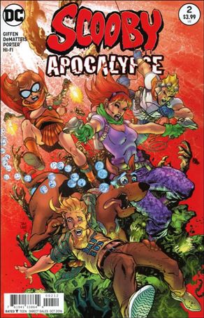 Scooby Apocalypse issue 2-C Jim Lee Cover (2nd Printing)