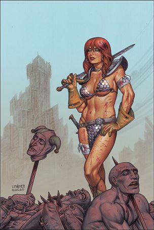 Red Sonja (2019) issue 23-S Joseph Michael Linsner Virgin Cover