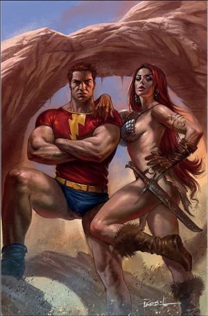 Red Sonja: The Superpowers issue 3-R Lucio Parrillo Virgin Cover
