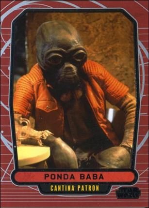 Star Wars Galactic Files (Base Set) card 107 Ponda Baba Cantina Patron