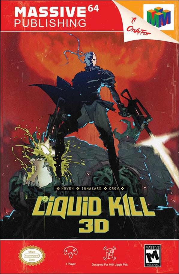 Liquid Kill Vol. 2 issue 1-D Gabriel Iumazark Video Game Homage Cover