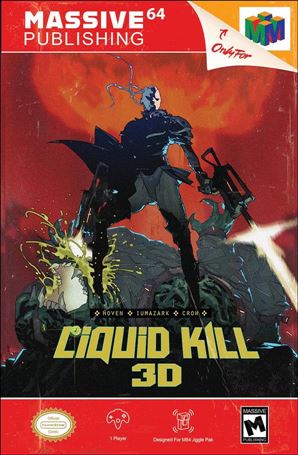 Liquid Kill Vol. 2 issue 1-D Gabriel Iumazark Video Game Homage Cover