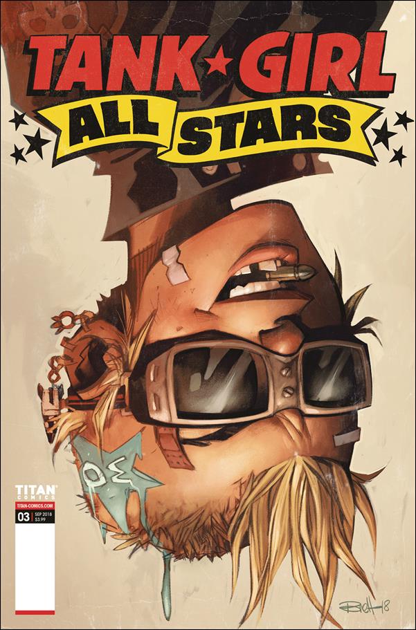 Tank Girl All Stars issue 3 Brett Parson Cover
