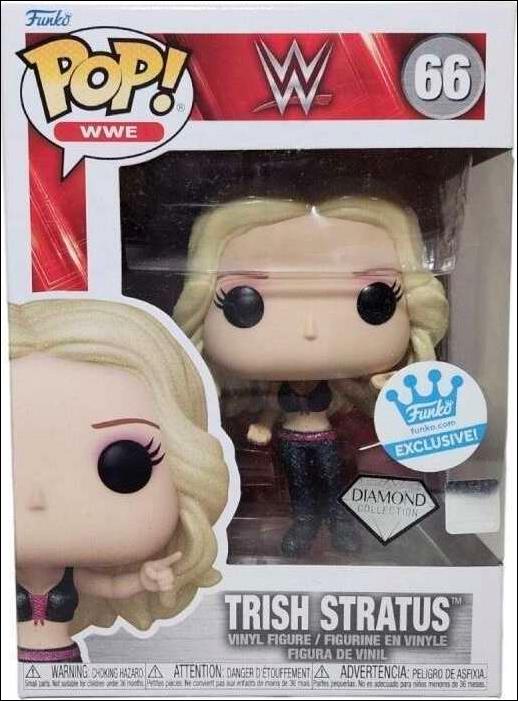 POP! WWE figure 66-B Trish Stratus (Diamond) Funko Shop Exclusive