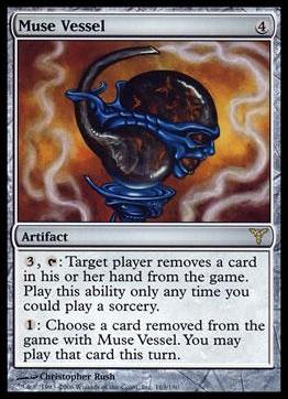 Magic the Gathering: Dissension (Base Set) card 163 Muse Vessel