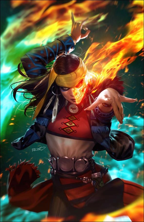 Spirits of Vengeance (2024) issue 1-G Derrick Chew "Kushala" Virgin 1:100 Cover