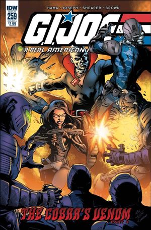 G.I. Joe: A Real American Hero issue 259 Ron Joseph Cover