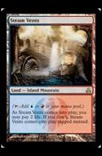 Magic the Gathering: Guildpact (Base Set) card 164 Steam Vents