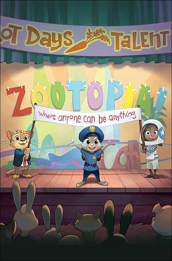 Zootopia (2025) issue 1-W Storybook Art Virgin Foil 1:7 Cover