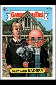 Garbage Pail Kids: Series 10 (Base Set) card 413a Barnyard Barney