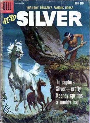 Lone Ranger's Famous Horse Hi-Yo Silver issue 33