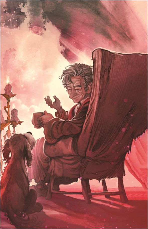 Jim Henson Presents issue 4-E Cory Godbey Connecting Virgin Cover