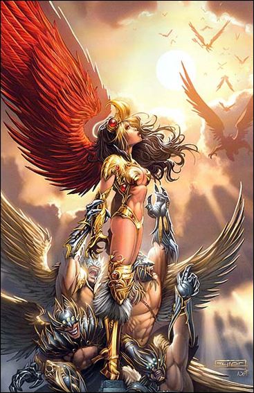 Broken Trinity issue 1-E Fantastic Realm Virgin Cover 1/1000