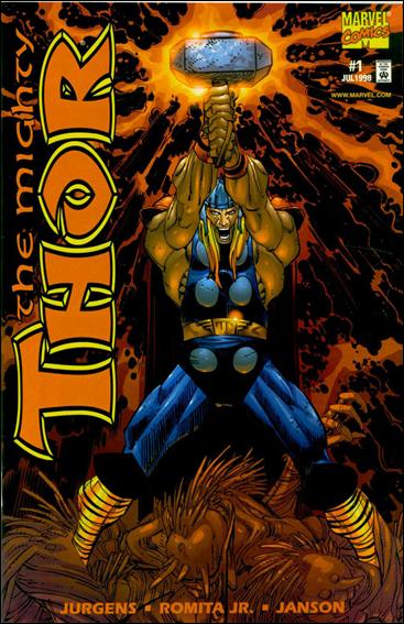 Thor (1998) issue 1-C Dynamic Forces Cover
