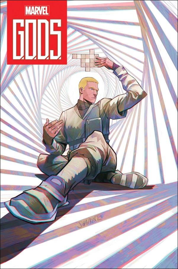 G.O.D.S. issue 5-B Ivan Shavrin Cover