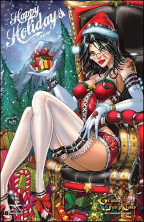 Grimm Fairy Tales Holiday Edition issue 2012-D Jamie Tyndall Cover 1/500