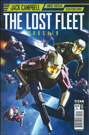 Lost Fleet issue 2 David Demaret Cover