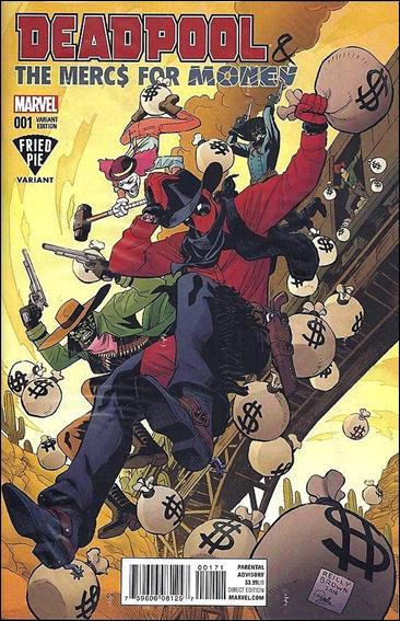 Deadpool & the Mercs for Money (2016/04) issue 1-F Polybagged Reilly Brown Fried Pie Cover