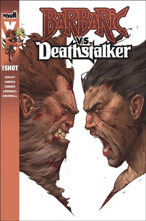 Barbaric vs. Deathstalker issue One Shot-C John Patrick Ganas Cover