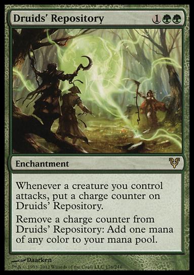 Magic the Gathering: Avacyn Restored (Base Set) card 176 Druids' Repository