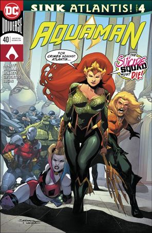 Aquaman (2016) issue 40 Rafael Sandoval Cover