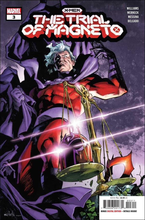 X-Men: The Trial of Magneto issue 3 Valerio Schiti Cover