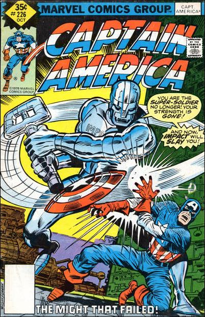 Captain America (1968) issue 226-C Whitman Cover