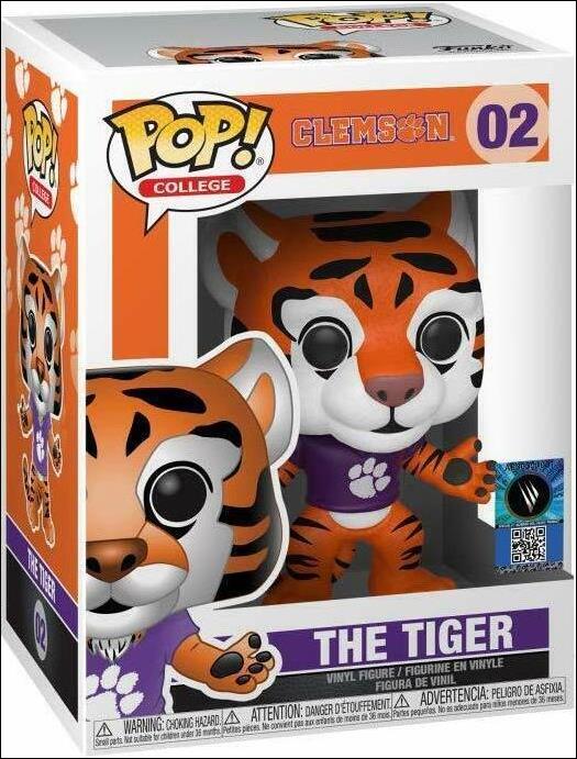 POP! College figure 2 The Tiger - Clemson