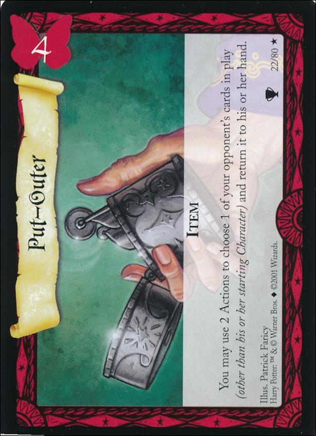 Harry Potter: Quidditch Cup (Base Set) card 22 Put-Outer