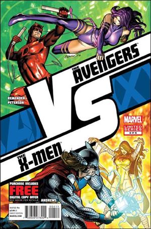 AvX: Vs issue 4 Brandon Peterson Cover
