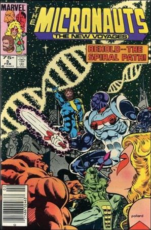 Micronauts (1984) issue 5-B Canadian Price Cover