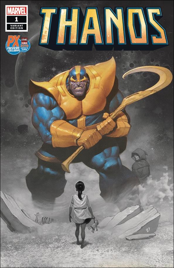 Thanos (2019) issue 1-J Ariel Olivetti c2e2 Previews Exclusive Cover