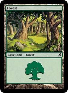 Magic the Gathering: Lorwyn (Base Set) card 283 Forest