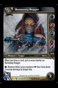 World of Warcraft: March of the Legion (Base Set) card 287 Runesong Dagger