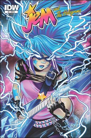 Jem and the Holograms issue 9-C M. Victoria Robado 1:10 Cover