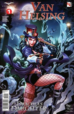 Van Helsing vs. Dracula's Daughter issue 1-D John Royle Cover