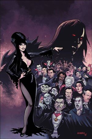 Elvira in Monsterland issue 1-K Dave Acosta 1:30 Virgin Cover