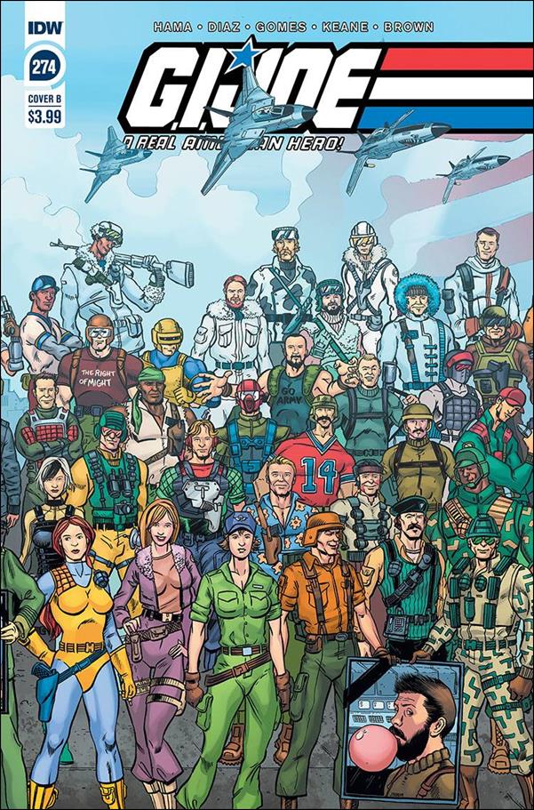 G.I. Joe: A Real American Hero issue 274-B Jamie Sullivan Cover