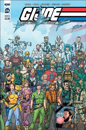G.I. Joe: A Real American Hero issue 274-B Jamie Sullivan Cover