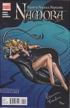 Namora (2010) issue 1-C DF (Signed by Ramona Fradon) 1/100 Cover