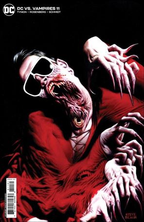 DC vs Vampires issue 11-C Steve Beach 1:25 Cardstock Cover