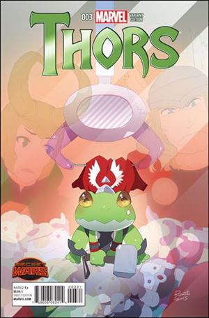 Thors issue 3-C Ryu Moto Manga Cover
