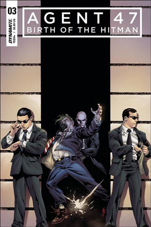 Agent 47: Birth of the Hitman issue 3 Jonathan Lau Cover