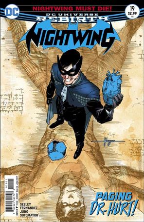 Nightwing (2016) issue 19 Javier Fernandez Cover