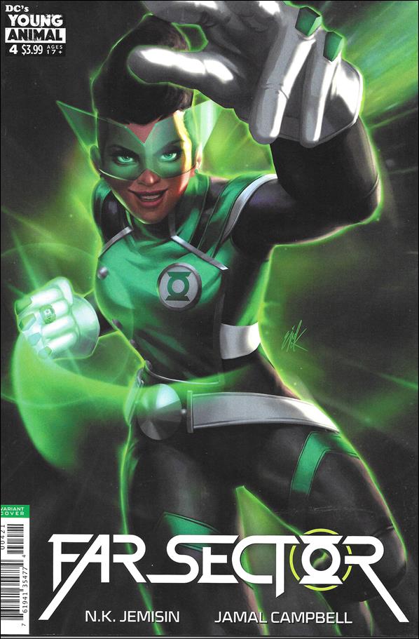 Far Sector issue 4-B Ejikure Cover