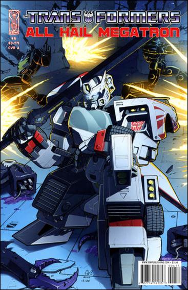 Transformers: All Hail Megatron issue 6 Casey Coller Cover