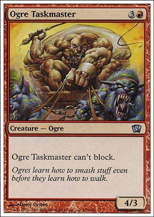 Magic the Gathering: 8th Edition (Base Set) card 205 Ogre Taskmaster