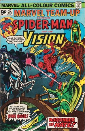 Marvel Team-Up (1972) issue 42-B UK Price Cover