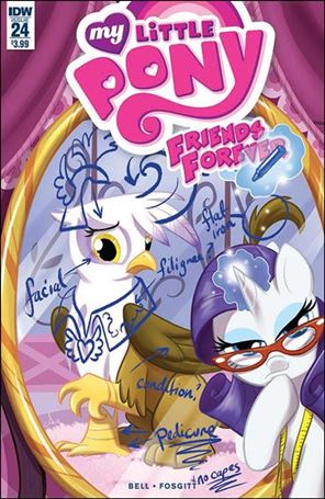 My Little Pony: Friends Forever issue 24 Amy Mebberson Cover